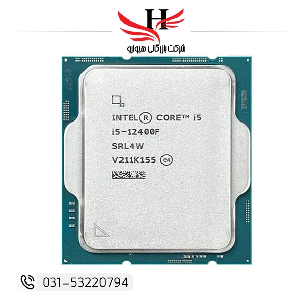 CPU Intel Core i5 12400F Tray نسل 12 Alder Lake سوکت LGA1700 مناسب سیستم گیمینگ و حرفهای | فروش عمده هیوارو